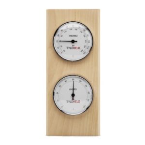 Tylø Classic Hygrometer/Thermometer, Badstutilbehør