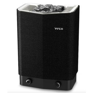 Tylø badstuovn Sense Sport 2-4/6/8 kW – Svart