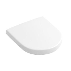 Villeroy&Boch Subway 2.0 toalettsete og lokk med myktlukkende hengsler, Hvit