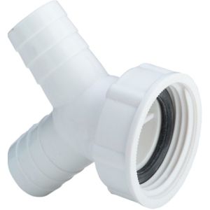 Viega slangestuss 45° m/mutter 1" x 3/4"