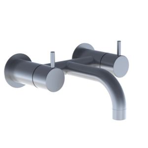 Vola 1611 servantbatteri for utvendig montering - Med 170 mm svingbar tut