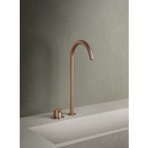 Vola 590V servant/kjøkkenkran med svingbar tut - Høyde 355 mm