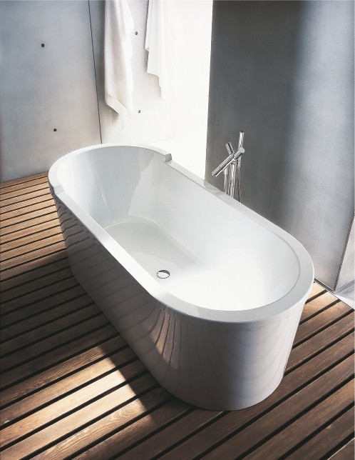 Duravit Starck frittstående badekar 180 x 80 cm med paneler