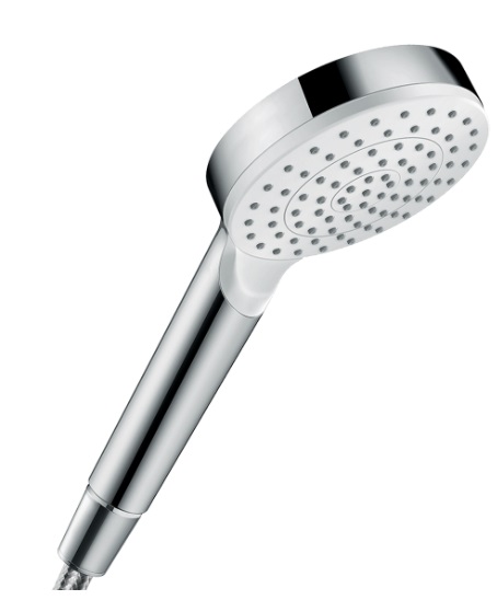 Hansgrohe Crometta Hånddusj 1jet EcoSmart 9 l/min - Hvit/Krom