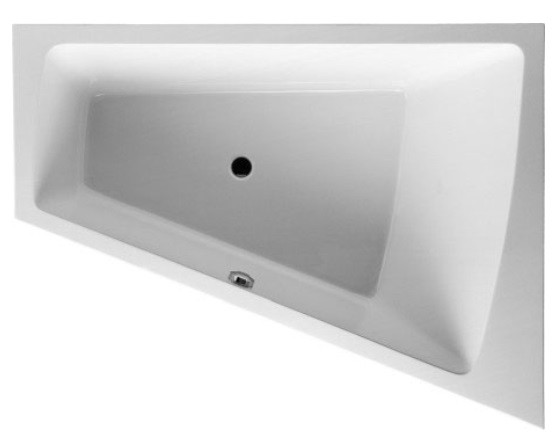 Duravit Paiova Badekar for innbygging 180 x 140 cm, Høyre hjørne