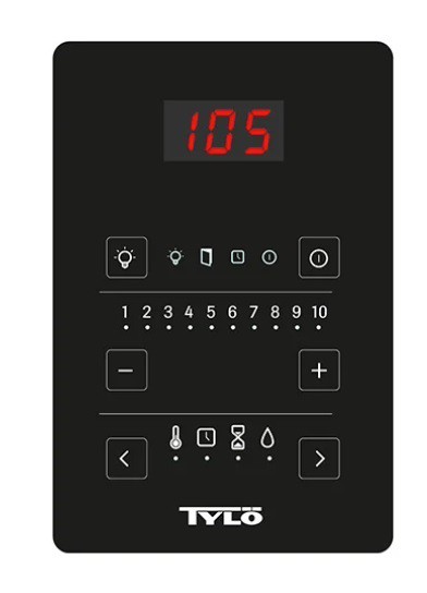Tylø Pure 2.0 betjeningspanel til badstuovn