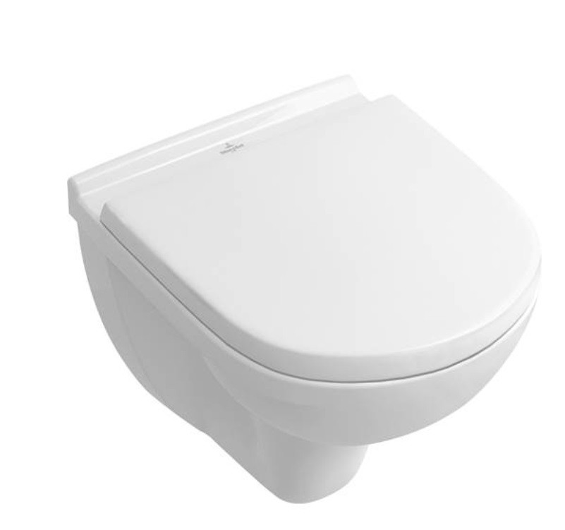 Villeroy & Boch Vegghengt toalett O`Novo Compact 49 cm dybde - Direct flush